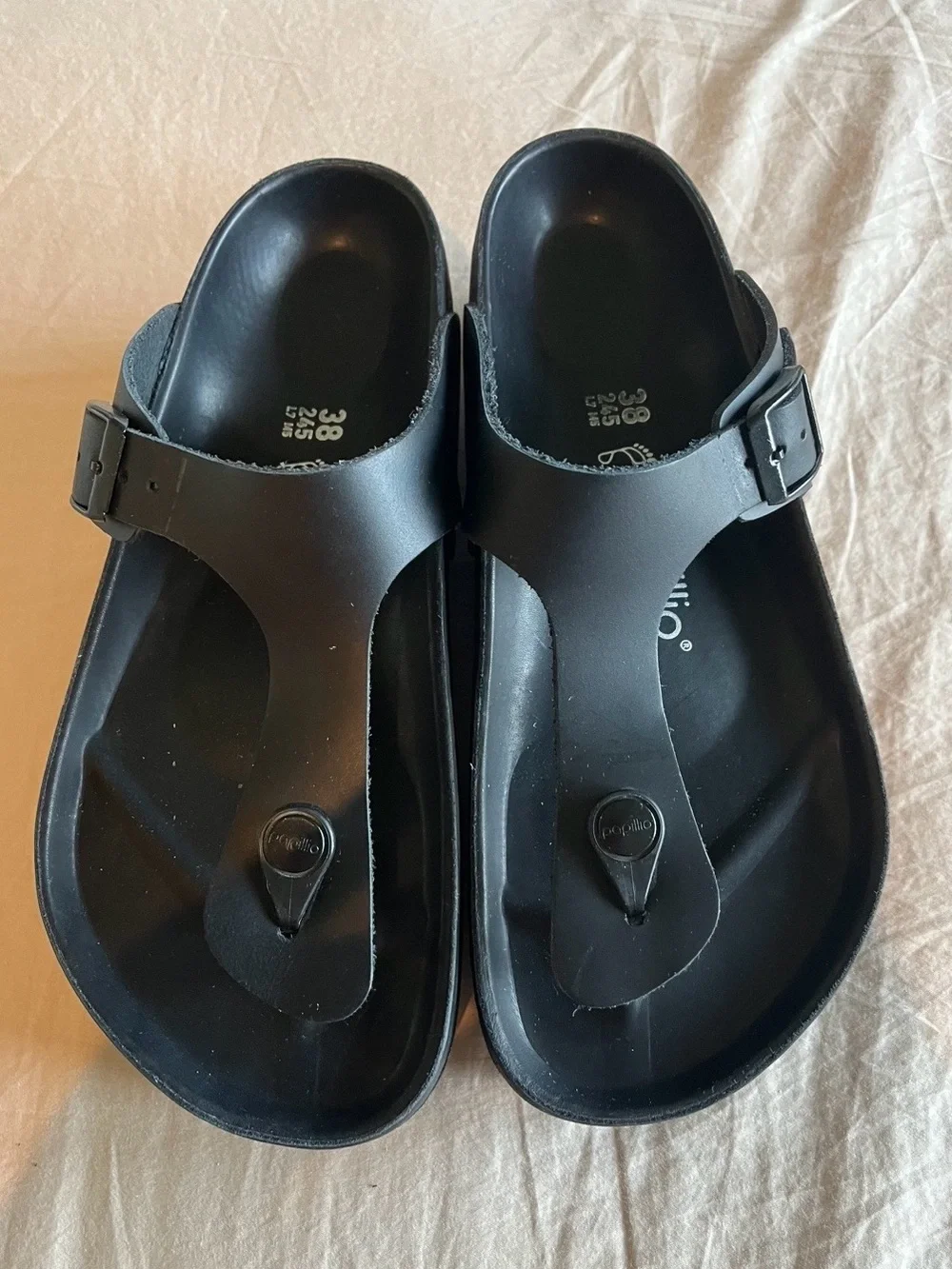 Birkenstock Papillio Gizeh Flex Platform  Black  Women's Sandal